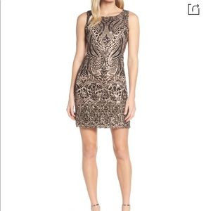 Vince Camuto Sequin Embellished dress size 6